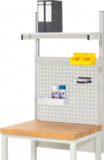 System-Aufbau - Komplettset 01 | für Produktbreite 750 mm | RAL7035/RAL7035 Bild 1