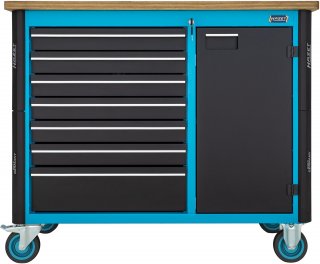 HAZET Werkbank ∙ fahrbar Assistent 179NW ∙ Sortiment 179NW-7/230 ∙ 230-teilig ∙ Schubladen | flach: 6 x 81 x 522 x 398 mm ∙ Schub Bild 10