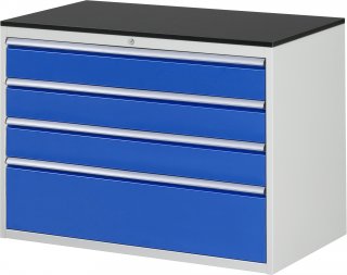 Schubladenschrank XXL5.3 | B1145xT650xH820mm | M-Top-22mm | 4xSchublade-VA Bild 1