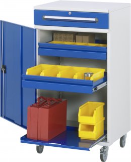 Beistellschrank Stehpult 32 | B650xT520xH1185mm | mobil Bild 1