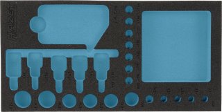 HAZET 2-Komponenten Weichschaumeinlage 163-192L ∙ L x B: 342 mm x 172 mm Bild 1