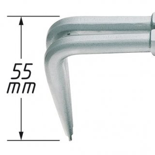 HAZET Zange für Sicherungsringe 1846B-1.6 ∙ Länge: 195 mm Bild 1