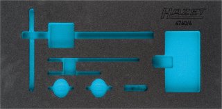 HAZET 2-Komponenten Weichschaumeinlage 163-325L ∙ L x B: 342 mm x 172 mm Bild 1