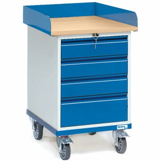 Rollschrank mit Arbeitsplatte 2446 Bild 1