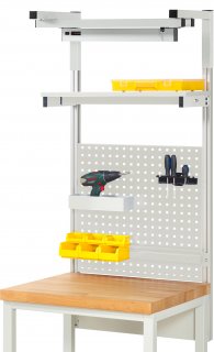 System-Aufbau - Komplettset 04 | für Produktbreite 750 mm | RAL7035/RAL7035 Bild 1