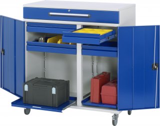 Beistellschrank Stehpult 32T | B1100xT520xH1185mm | mobil Bild 1