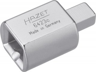 HAZET Einsteck-Adapter 6423C ∙ 9 x 12 mm Einsteck-Vierkant massiv ∙ 14 x 18 mm Einsteck-Vierkant hohl ∙ Länge: 50 mm Bild 1