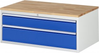 Schubladenschrank XXL2.11 | B1145xT650xH465mm | B-Top-25mm | 2xSchublade-VA Bild 1