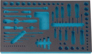 HAZET 2-Komponenten Weichschaumeinlage 163-53L ∙ L x B: 519 mm x 342 mm Bild 1