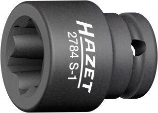 HAZET Schlag- | Maschinenschrauber Steckschlüsseleinsatz ∙ mit Sonderprofil 2784S-1 ∙ 1/2 Zoll (12,5 mm) Vierkant hohl ∙ Rillenpr Bild 7