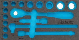 HAZET 2-Komponenten Weichschaumeinlage 163-358L ∙ L x B: 342 mm x 172 mm Bild 1