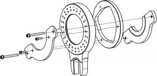 HAZET Federspannplatten Satz ∙ MERCEDES-BENZ 4900-39/11 ∙ 11-teilig Bild 2