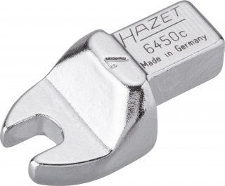 HAZET Einsteck-Maulschlüssel 6450C-7 ∙ 9 x 12 mm Einsteck-Vierkant massiv ∙ Außen Sechskant Profil ∙ SW 7 mm Bild 2