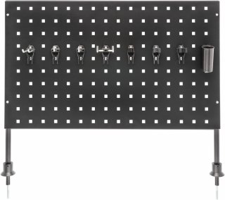 HAZET Vertikale Werkzeug-Lochtafel 179N-26 ∙ L x B x H: 650 mm x 10 mm x 390 mm Bild 2