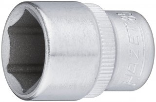 HAZET Steckschlüsseleinsatz 850-14 ∙ 1/4 Zoll (6,3 mm) Vierkant hohl ∙ Außen Sechskant-Tractionsprofil ∙ SW 14 mm Bild 2