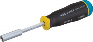 HAZET Drehmomentschraubendreher 6001-1.4/3 ∙ Drehmomentbereich min-max: 0.4 – 1.4 Nm ∙ Genauigkeit: 15% ∙ 1/4 Zoll (6,3 mm) Sech Bild 5