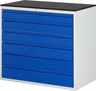 Schubladeschrank XXL7.11 | B1145xT650xH1030mm | M-Top-22mm | 6xSchublade-TA Bild 1