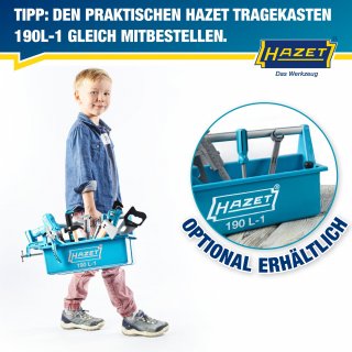 HAZET Kinderspielzeug-Werkzeugsatz JUNIORTOOL1 ∙ 61-teilig Bild 1