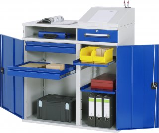 Beistellschrank Stehpult 07T | B1100xT520xH1060/1110/1220mm | stationär Bild 1