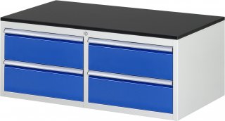 Schubladenschrank LL2.0.0 | B1145xT650xH460mm | M-Top-22mm | 4xSchublade-VA Bild 1