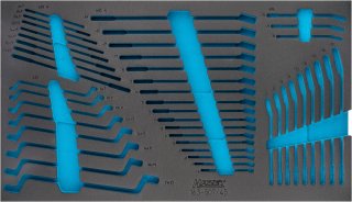 HAZET 2-Komponenten Weichschaumeinlage 163-507L ∙ L x B: 691 mm x 392 mm Bild 1