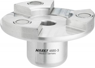 HAZET Antriebswerkzeug 4685-3 ∙ 1/2 Zoll (12,5 mm) Vierkant hohl ∙ Zapfenprofil massiv ∙ Länge: 65,5 mm Bild 3