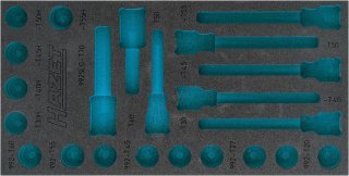 HAZET 2-Komponenten Weichschaumeinlage 163-492L ∙ L x B: 342 mm x 172 mm Bild 1