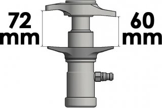 Kugelgelenk-Ausdrücker ∙ hydraulisch 4,5 Tonnen Bild 3