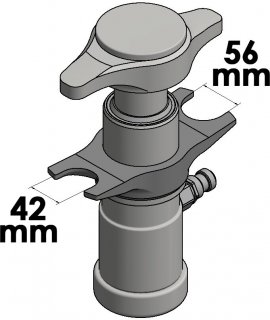 Kugelgelenk-Ausdrücker ∙ hydraulisch 8,8 Tonnen Bild 2