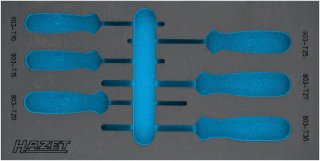 HAZET 2-Komponenten Weichschaumeinlage 163-225L ∙ L x B: 342 mm x 172 mm Bild 1