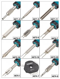 HAZET Kabelentriegeler Sortiment 4670-5/12 ∙ 12-teilig Bild 7