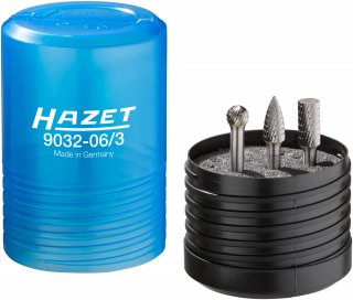 HAZET Hartmetall Frässtift Satz ∙ 6 mm 9032-06/3 ∙ 3-teilig Bild 2