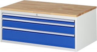 Schubladenschrank XXL2.1 | B1145xT650xH465mm | B-Top-25mm | 3xSchublade-VA Bild 1