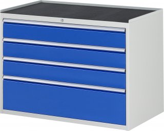 Schubladenschrank XXL5.3 | B1145xT650xH825mm | MT-Top-25mm | 4xSchublade-VA Bild 1