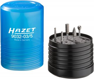 HAZET Hartmetall Frässtift Satz ∙ 3 mm 9032-03/5 ∙ 5-teilig Bild 2