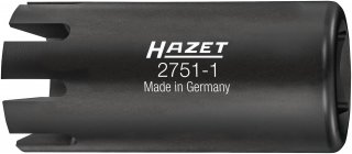 HAZET Turbolader Steckschlüsseleinsatz ∙ Sonderprofil 2751-1 ∙ 1/4 Zoll (6,3 mm) Vierkant hohl ∙ 12 mm Bild 5