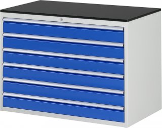 Schubladenschrank XXL5.16 | B1145xT650xH820mm | M-Top-22mm | 6xSchublade-VA Bild 1