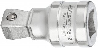 HAZET Verlängerung ∙ schwenkbar 8822-1 ∙ 3/8 Zoll (10 mm) Vierkant hohl ∙ 3/8 Zoll (10 mm) Vierkant massiv ∙ Länge: 36 mm Bild 2