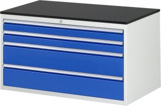 Schubladenschrank XXL3.1 | B1145xT650xH640mm | M-Top-22mm | 4xSchublade-VA Bild 1