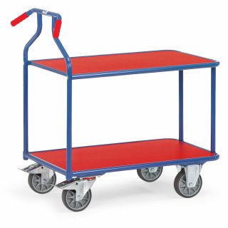 Optiliner-Tischwagen 3601 blau/rot Bild 1