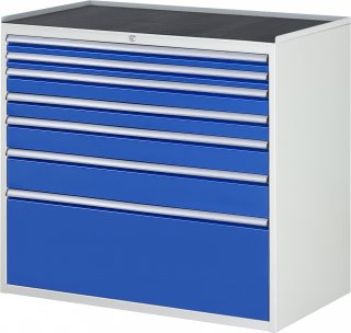 Schubladenschrank XXL7.9 | B1145xT650xH1035mm | MT-Top-25mm | 7xSchublade-VA Bild 1