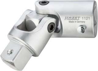 HAZET Universalgelenk 1121 ∙ 1 Zoll (25 mm) Vierkant hohl ∙ 1 Zoll (25 mm) Vierkant massiv ∙ Länge: 144 mm Bild 1