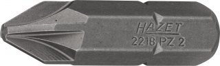 HAZET Bit 2218-PZ2 ∙ 5/16 Zoll (8 mm) Sechskant massiv ∙ Pozidriv Profil PZ ∙ SW PZ2 Bild 1