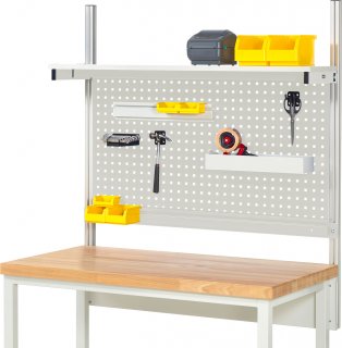 System-Aufbau - Komplettset 01 | für Produktbreite 1250 mm | RAL7035/RAL7035 Bild 1