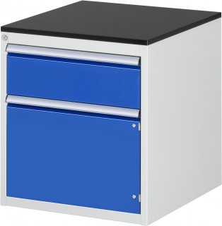 Schubladenschrank L3.4 | B580xT650xH640mm | M-Top-22mm | 1xSchublade-TA | 1xTür Bild 1