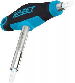 HAZET Doppel Bithalter mit T-Griff 866BH-4 ∙ 1/4 Zoll (6,3 mm) Sechskant hohl ∙ 97 mm Bild 1