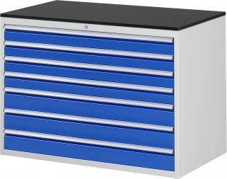 Schubladenschrank XXL5.17 | B1145xT650xH820mm | M-Top-22mm | 7xSchublade-VA Bild 1