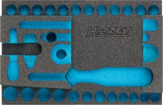 HAZET 2-Komponenten Weichschaumeinlage 163-337L ∙ L x B: 172 mm x 114 mm Bild 1