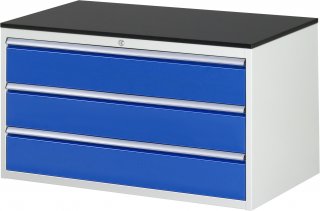 Schubladenschrank XXL3.0 | B1145xT650xH640mm | M-Top-22mm | 3xSchublade-VA Bild 1