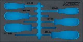 HAZET 2-Komponenten Weichschaumeinlage 163-265LN ∙ L x B: 342 mm x 172 mm Bild 1